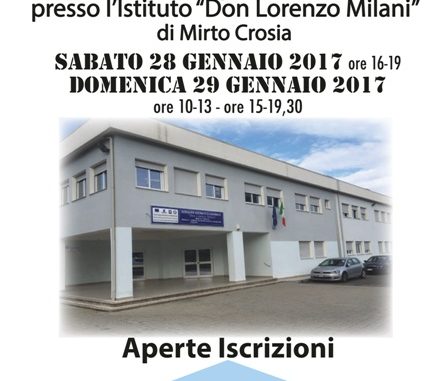 2017CROSIA Manifesto liceo scientifico