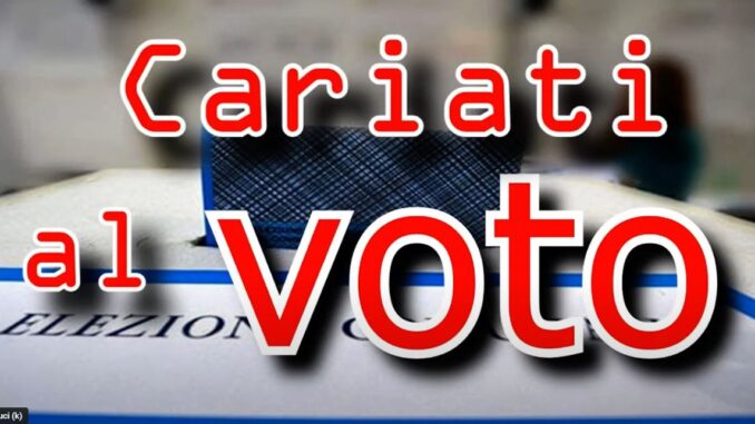 CARIATI AL VOTO