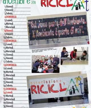 ECOCALENDARIO-RICICLART