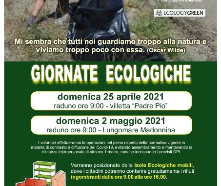GIORNATE ECOLOGICHE - CARIATI[2021