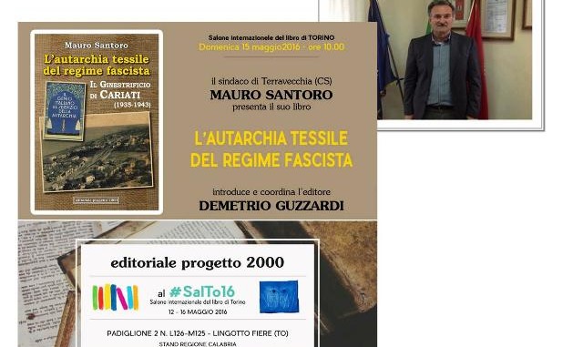 MAURO SANTORO PRESENTAZIONE LIBRO TORINO 15-05-2016