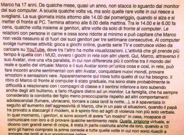 MONOLOGO SAMUELE FILARETI