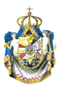 Stemma Napoleonico del Regno di Napoli Adottato da Giuseppe Bonaparte nel 1806
