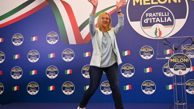 Meloni vincente