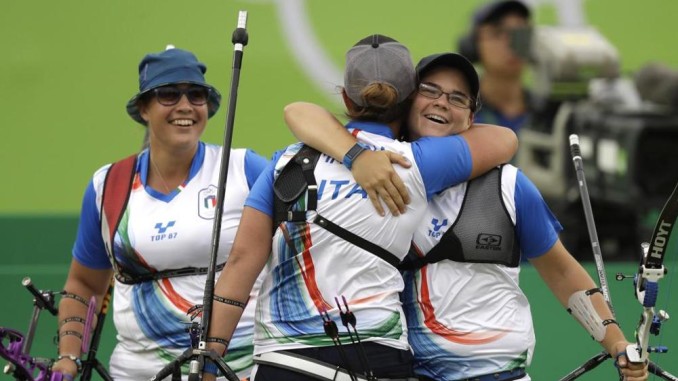 trio arceri italia olimpiadi 2016